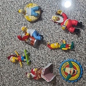 Simpsons tree ornaments